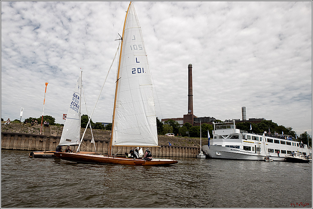 100 Jahre Rheinwoche 2022 - 4. Wettfahrt Duisburg - Wesel, 04.06.2022,